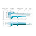 B M15/13 tension flat anchorage